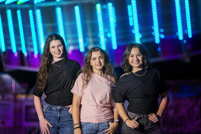 Angelina, Scarlett, and Annabella of The Wild Adventure Girls